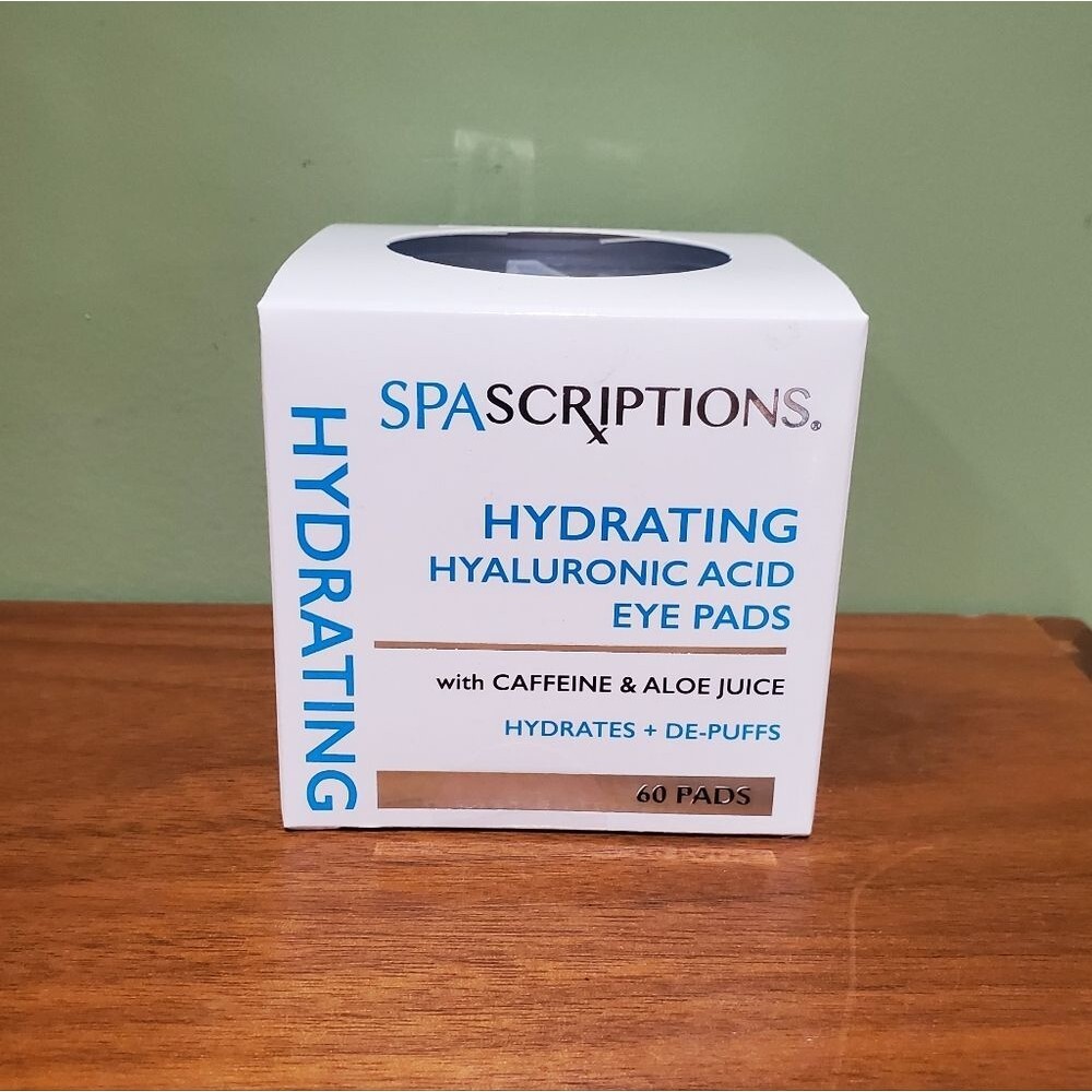 Hydrating Hyaluronic Eye Pads Caffeine + Aloe Juice - 60pads